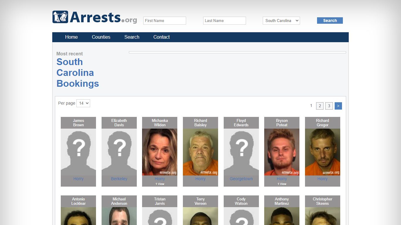 Kershaw County Arrests and Inmate Search
